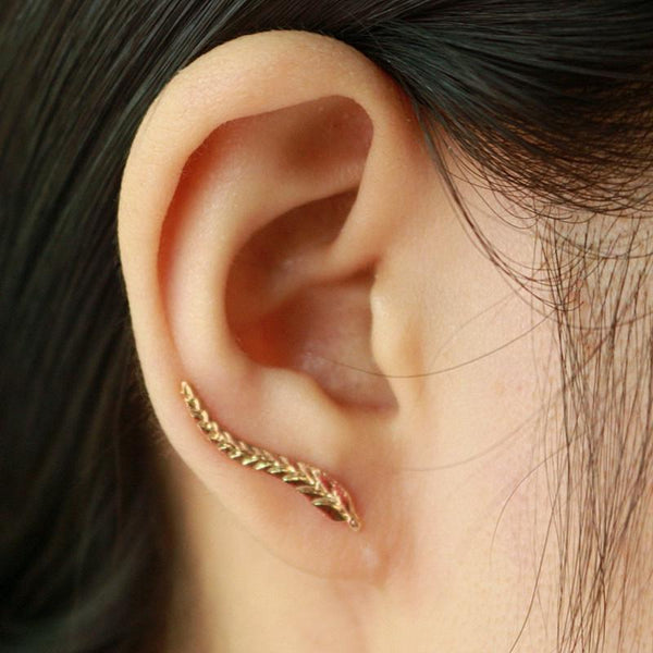 Leaf Stud Earring