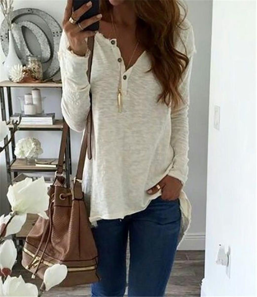 Luxe - Casual Long Sleeve Blouse