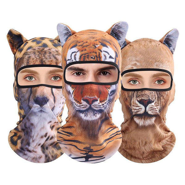 Animal Print Ski Masks
