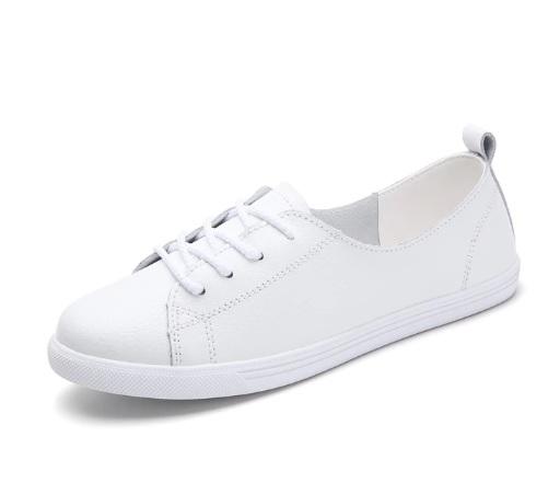 Rosemary - Round Toe Tie Up Shoes