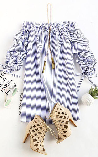 Psyla - Striped Mini Dress