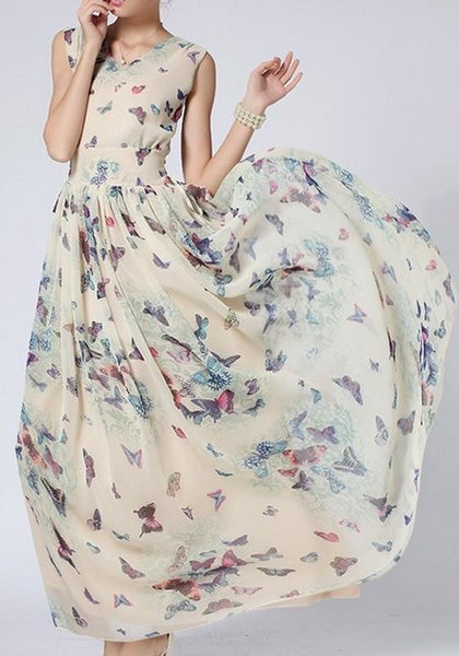Floral A-Line Dress