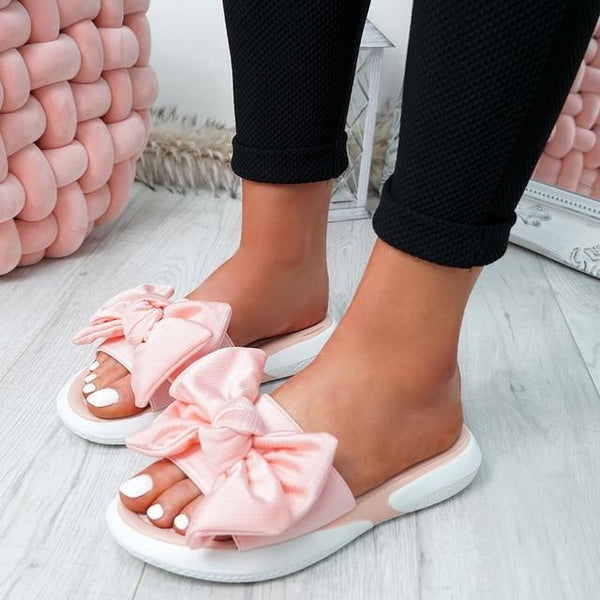 Esther - Bow Tie Peep Toe Sandals