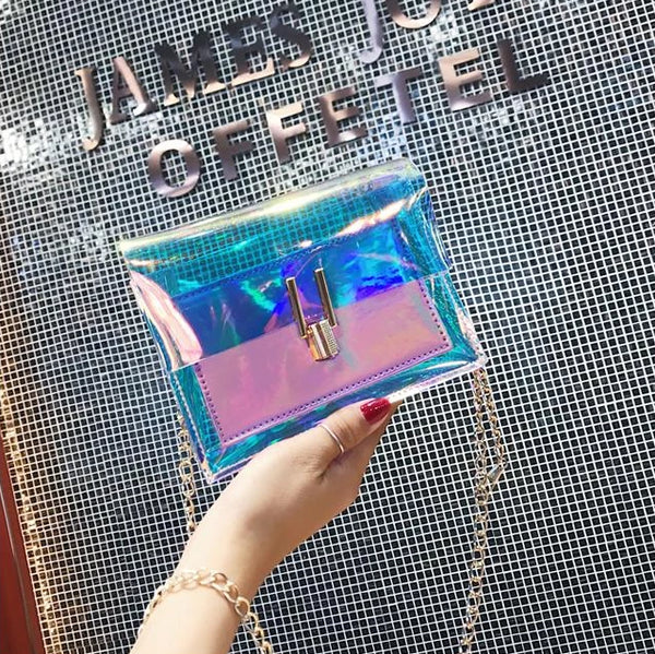 Bentlee - Laser Transparent Crossbody Handbag