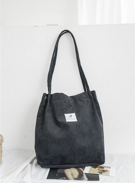 Aleta - Corduroy Tote Bag