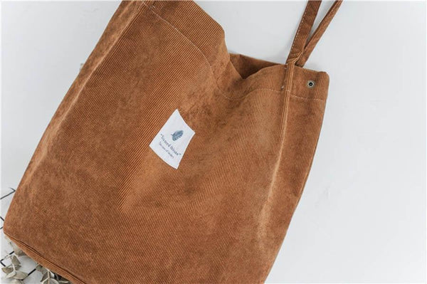 Aleta - Corduroy Tote Bag