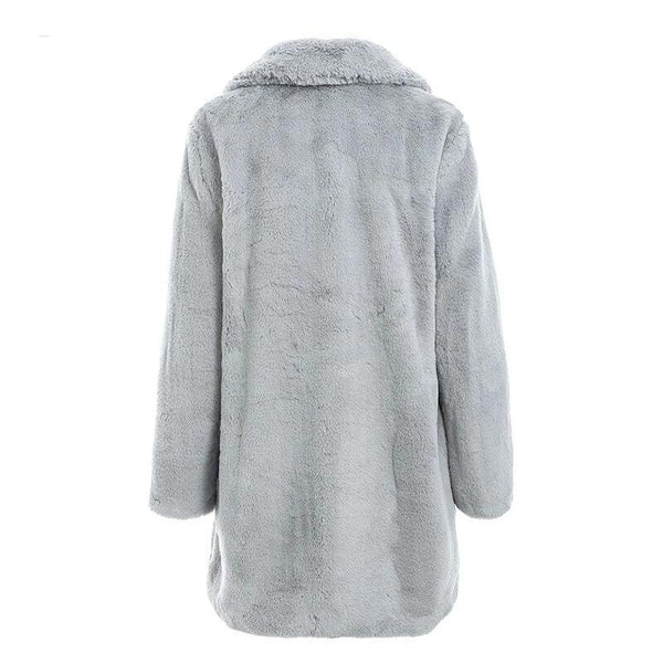 Amara - Plush Faux Fur Coat