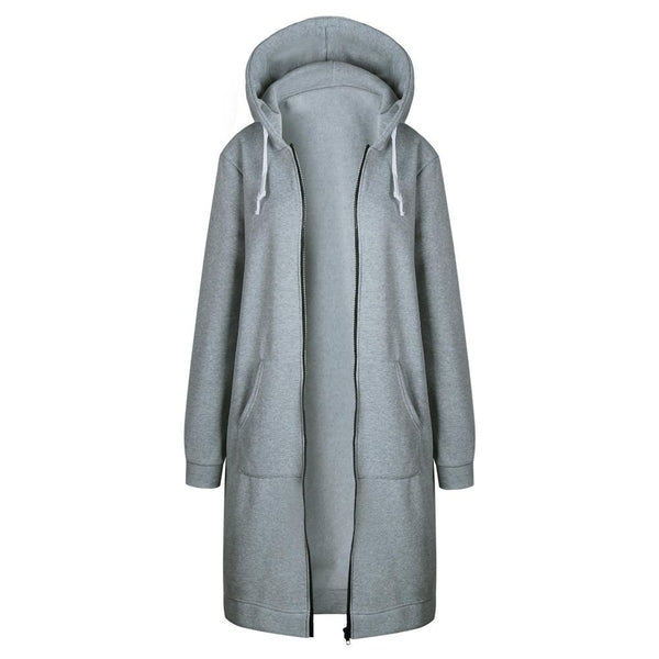 Jaclyn - Fleece Hooded Coat