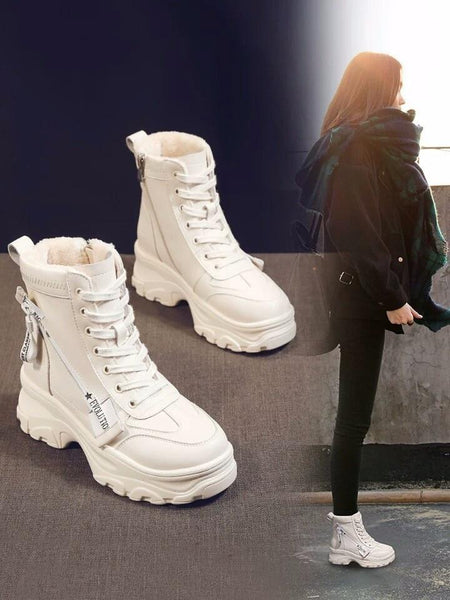 Aspen - High Rise Ankle Boot Sneakers