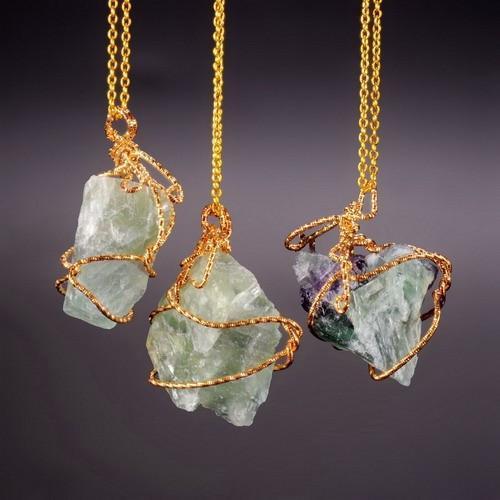 Handcrafted Crystal Necklaces