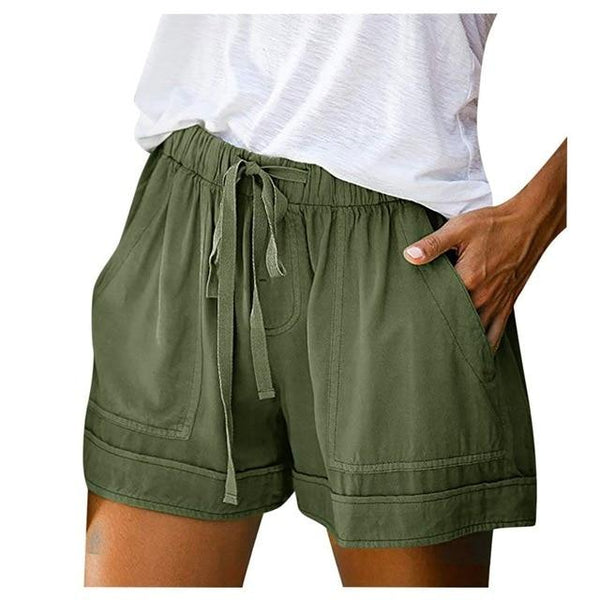 Elia - Cotton Linen Shorts