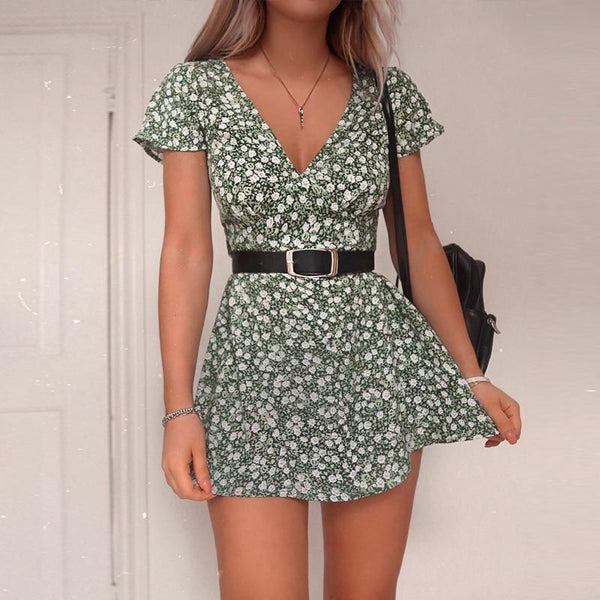 Mini Floral Summer Dresses
