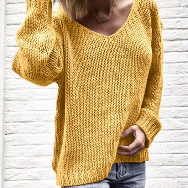Marci - Loose Knitted Pullover