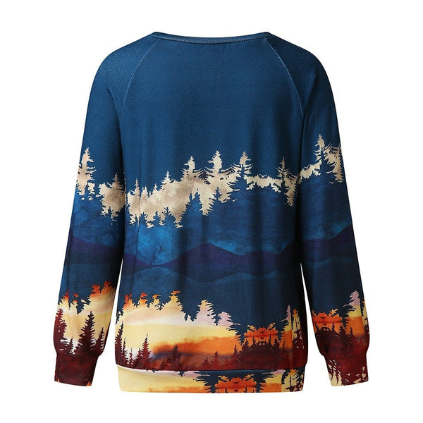 Fall Forest Crewneck Sweatshirt