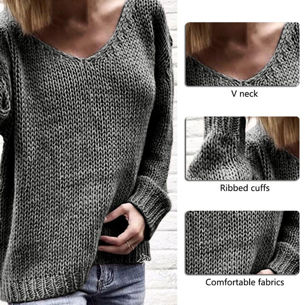 Marci - Loose Knitted Pullover