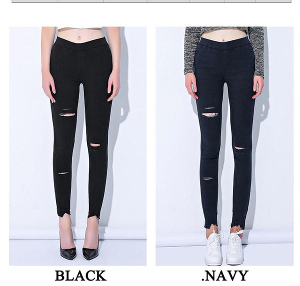 Pat - Stretchable Ripped Skinny Jeans