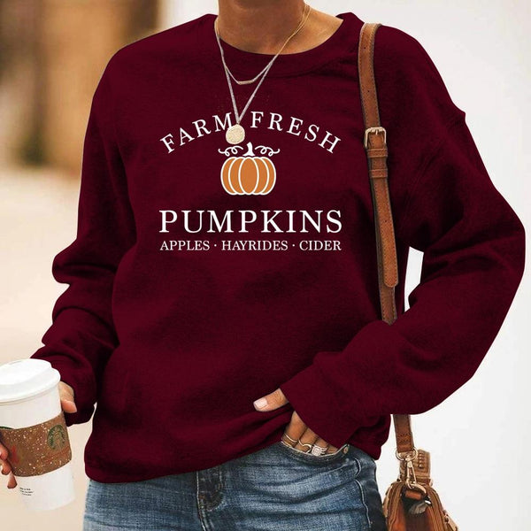 Jessica - Farm Fresh Pumpkins Sweater
