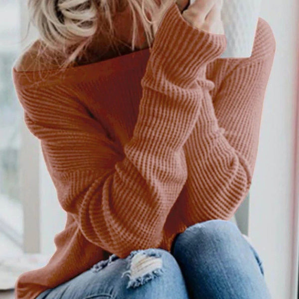 Sandy - Tied Long Sleeve Pullover