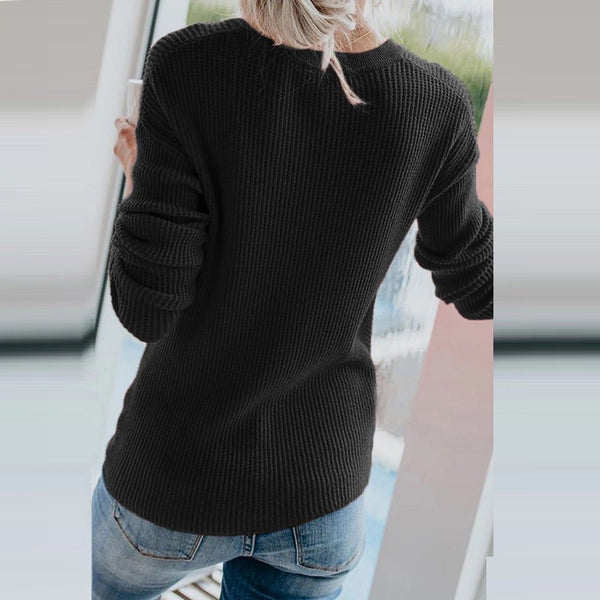 Sandy - Tied Long Sleeve Pullover