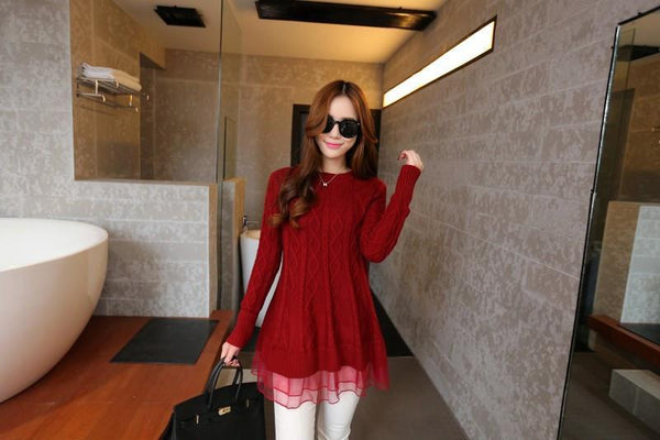Bree - The Best-Selling Lace Sweater Top