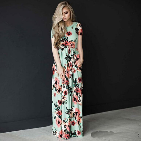 Prarie Floral Maxi Dress
