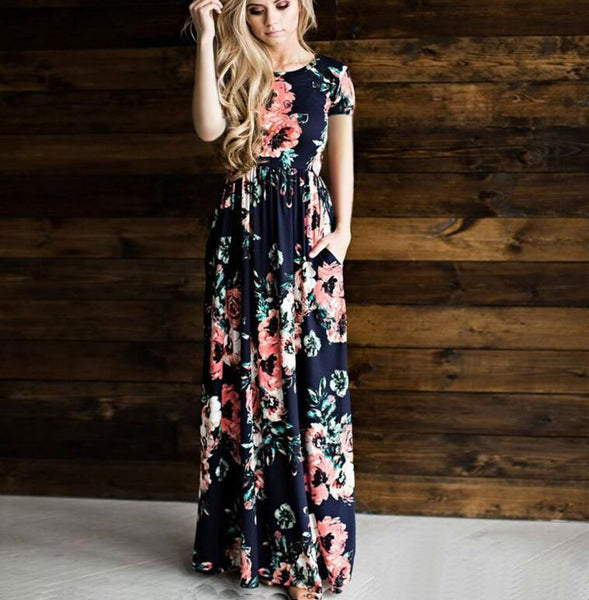 Prarie Floral Maxi Dress