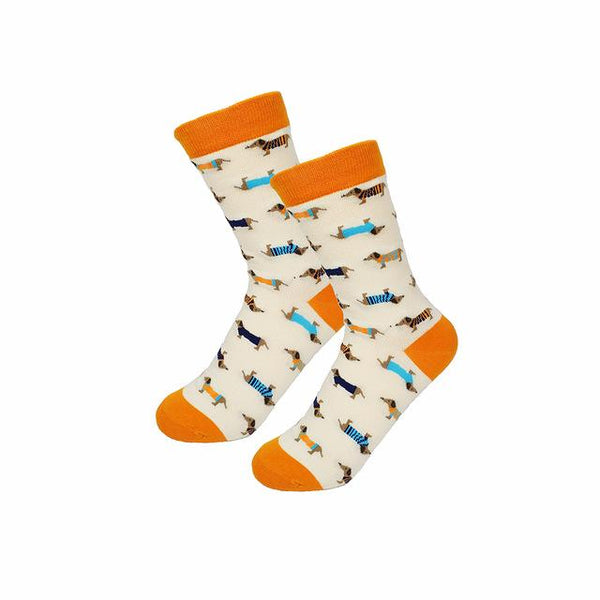 Colorful Pattern Cotton Socks