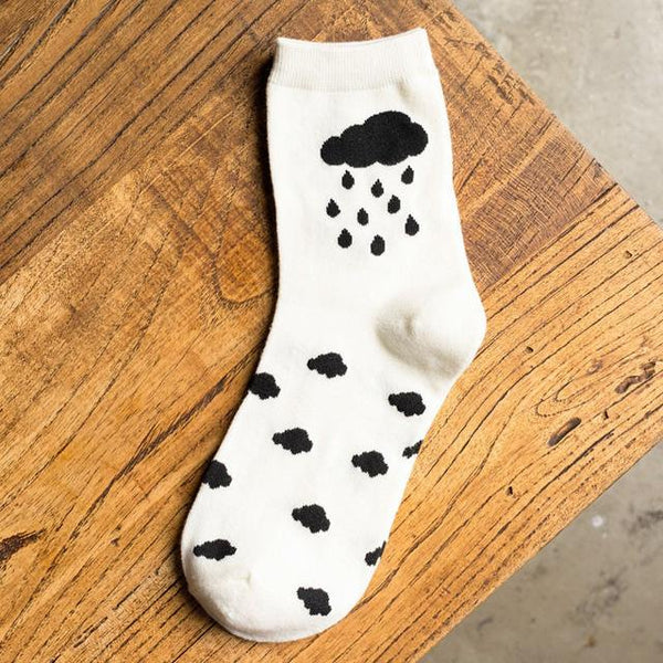 Cat Pattern Socks