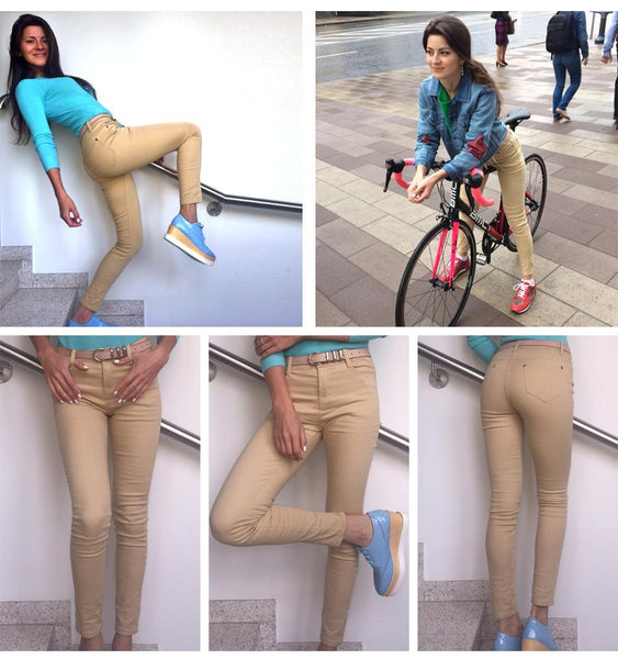 Skinny Leg Denim Jeans