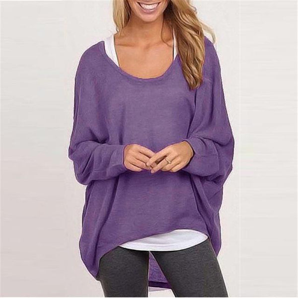 Jae - Casual Long Sleeve O-Neck Knitted Pullover