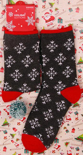 Cheerful Cartoon Christmas Socks – Speak
