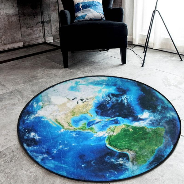 Round Space Rug