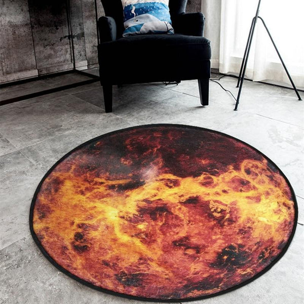 Round Space Rug