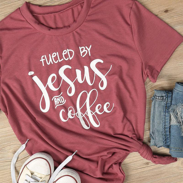 Fueled by Jesus & Coffee Tee