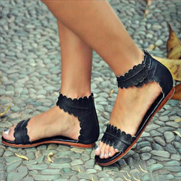 Mae - Vintage Open Toe Sandals