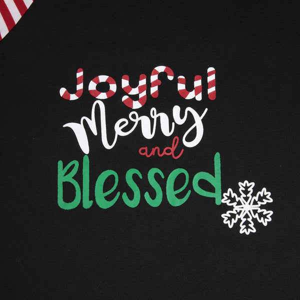 Joyful, Merry & Blessed Christmas Top