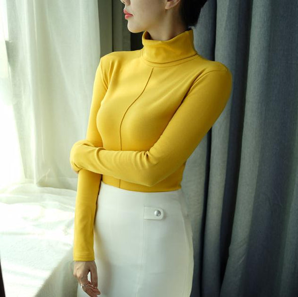 Maggie - Turtleneck Slim Fit Sweater