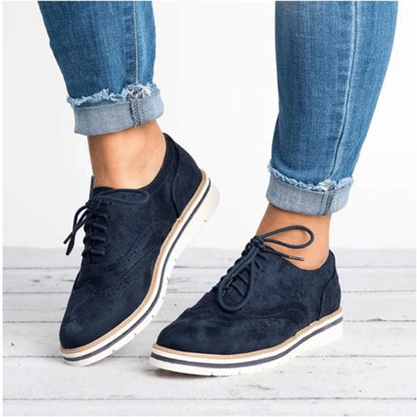 Lace Up Casual Oxford Loafers