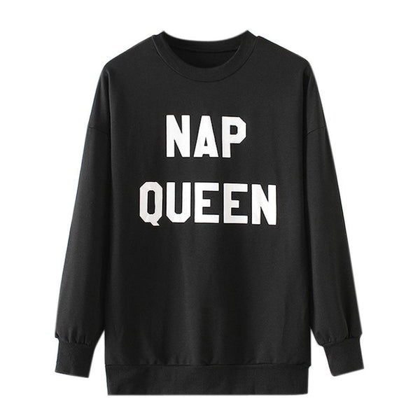 Nap Queen Pullover Sweatshirt