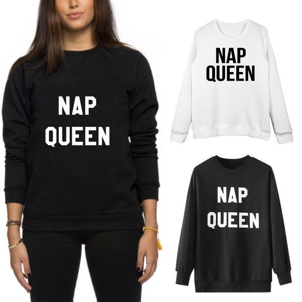 Nap Queen Pullover Sweatshirt