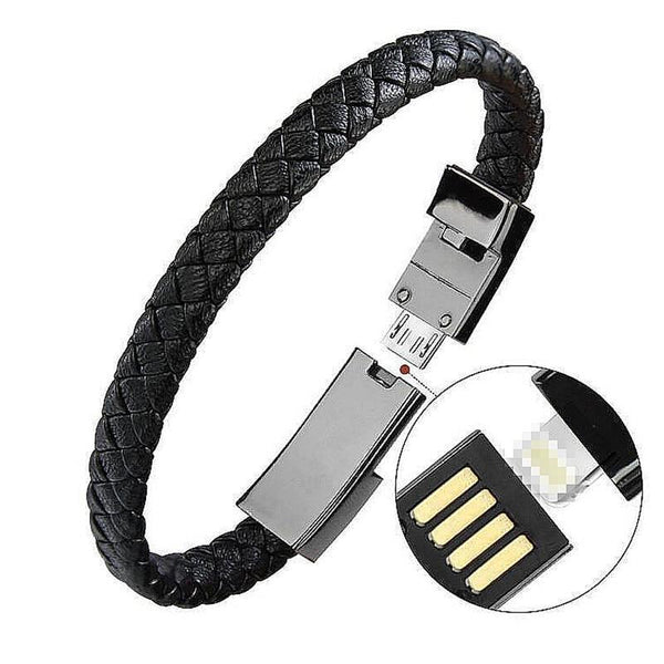 Bolt: The wearable charging cord bracelet.