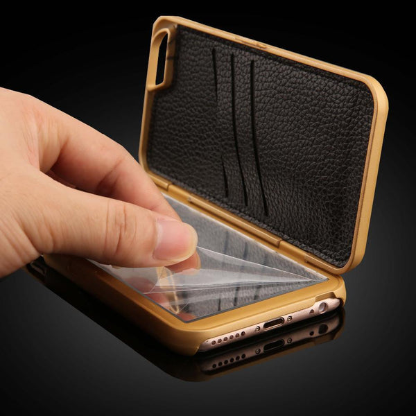 Lily™ - The Luxury Makeup Mirror/Wallet Case for iPhone