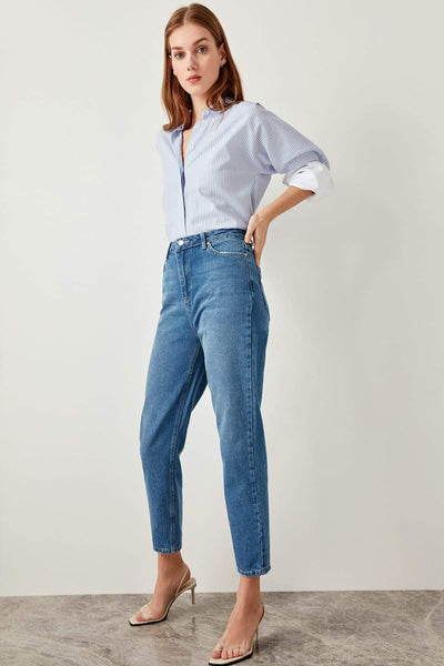 Savannah - High Waist Denim Jeans