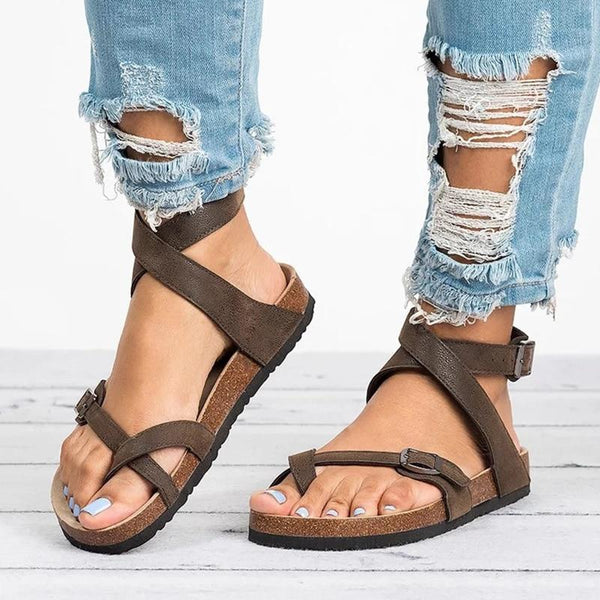 Ember - Strappy Roman Sandals