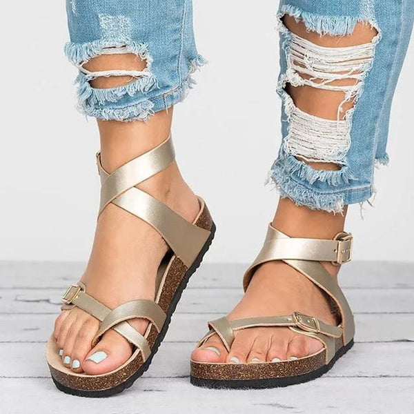 Ember - Strappy Roman Sandals