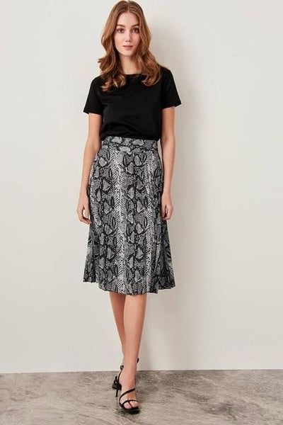 Sofia - Pleated High Waist Skirt